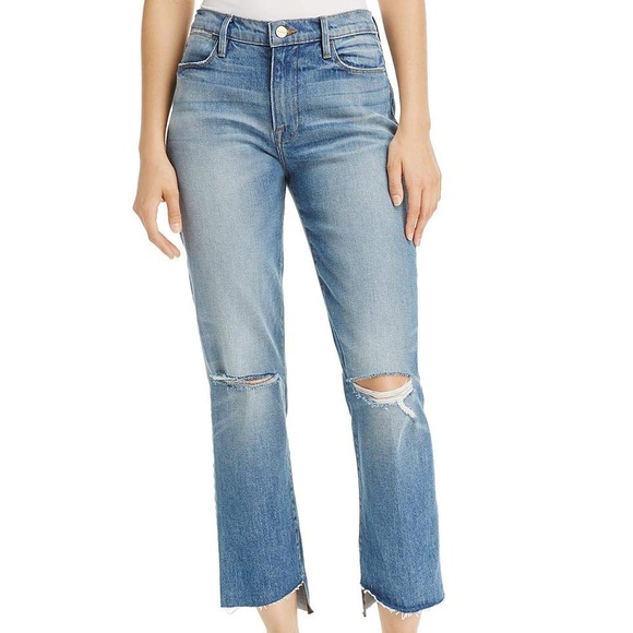 Frame Denim Le High Straight Jeans, Size 26 - Picture 1 of 6